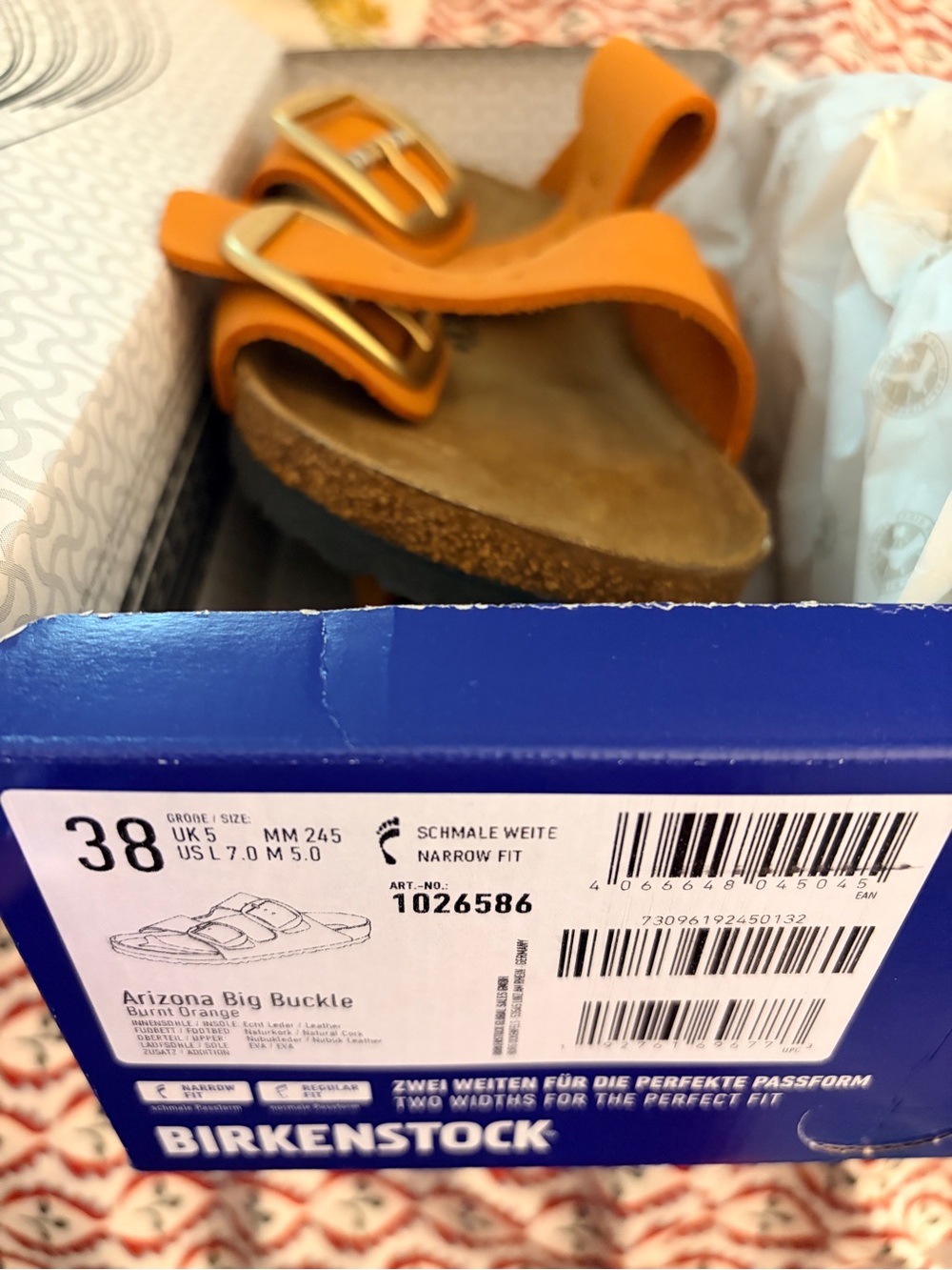 Birkenstock Arizona Big Buckle 38 - Picture 2 of 3